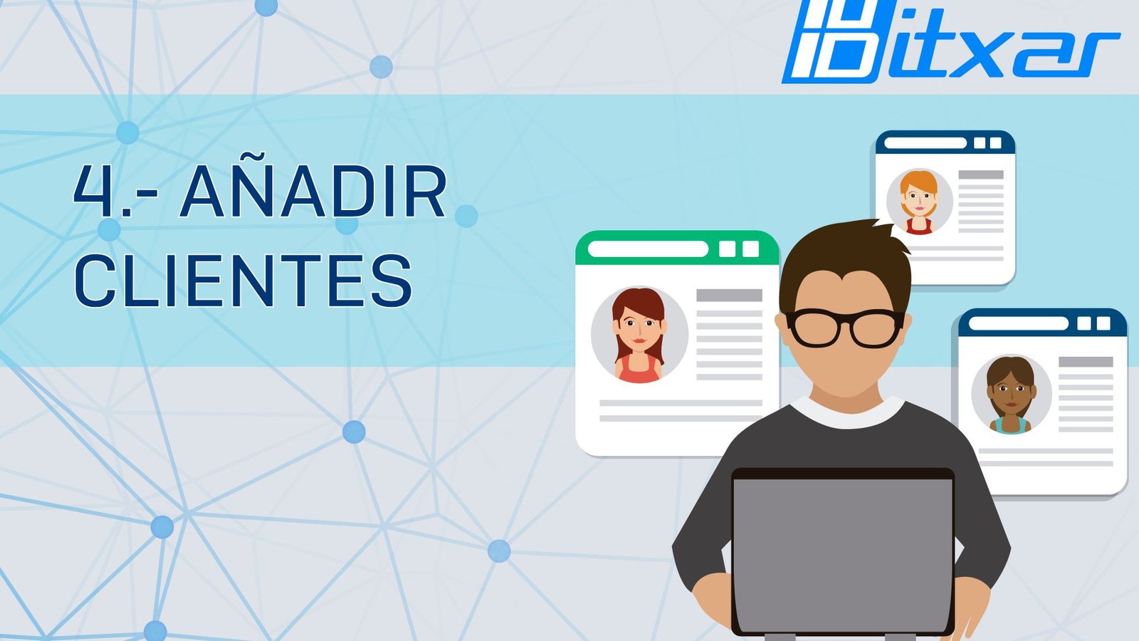 ⁣04.- Añadir clientes 🤝📋