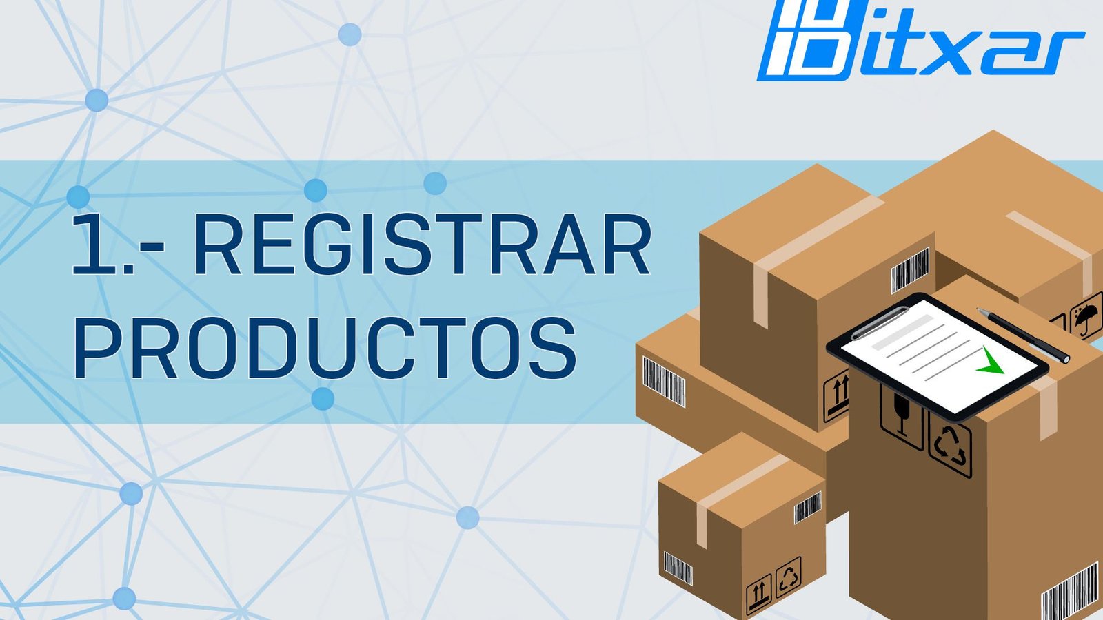 01.- Registrar productos 📝